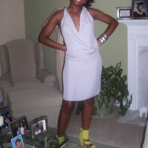 Banana Republic Silver/gray dress.